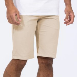 2t Grant Regular Fit Tall Chino Shorts (beige)