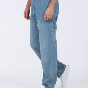 2t Jacob Tall Loose Fit Carpenter Jeans (light wash)