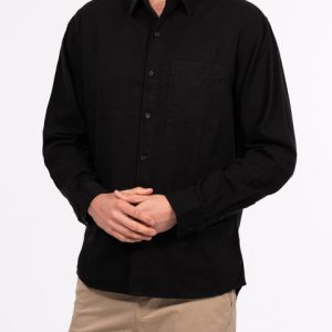 2t Zayne Tall Denim Shirt (washed black)