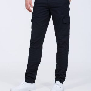 Essentalls Ray Tall Slim Fit Cargo Trousers (navy)
