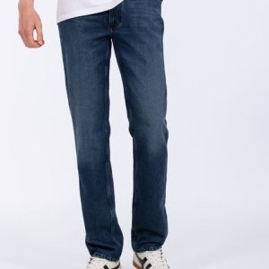 Mustang Tramper Straight Fit Tall Jeans (mid denim blue)