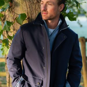 The Aberdare Coat - Navy