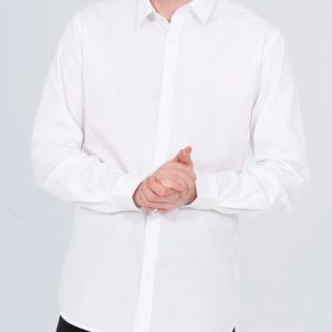Essentalls Extra Tall Regular Fit Formal Shirt (white)