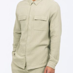 2t Tall Darius Long Sleeve Shirt (sage)