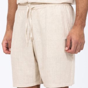 2t Tall Will Linen Blend Pull On Shorts (neutral)