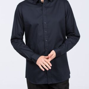 2t Regular Fit Extra Tall Formal Shirt (navy)