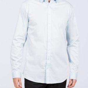 2t Regular Fit Extra Tall Formal Shirt (sky blue)