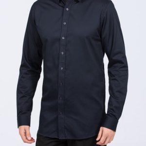 2t Slim Fit Extra Tall Formal Shirt (navy)