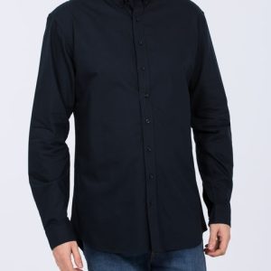 2t Russell Regular Fit Tall Oxford Shirt (navy)