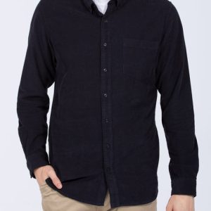 2t Nash Tall Slim Fit Cord Oxford Shirt (navy)