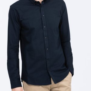 2t Leo Slim Fit Tall Oxford Shirt (navy)