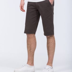 2t Grant Regular Fit Tall Chino Shorts (mid grey)