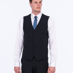 Skopes Darwin Regular Fit Tall Suit Waistcoat (charcoal)