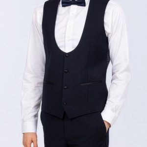 Skopes Sinatra Tall Dinner Suit Waistcoat (navy)