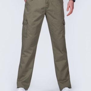 2t Slim Fit Tall Cargo Trousers (dark khaki)