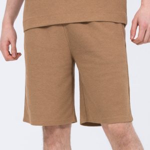 2t Kai Tall Textured Shorts (mushroom)