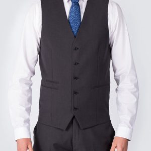 Skopes Slim Fit Tall Suit Waistcoat (charcoal)