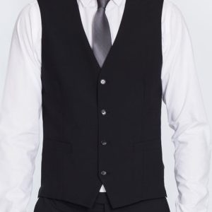 Skopes Regular Fit Tall Waistcoat (black)